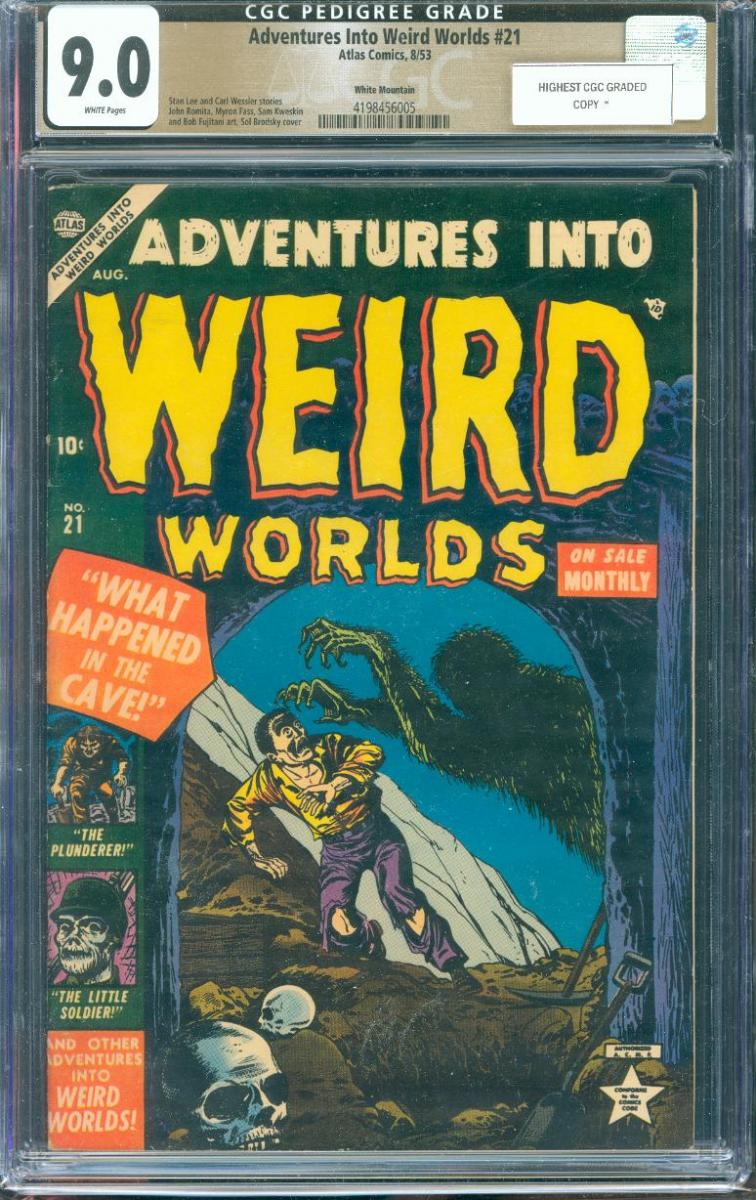 Adventures into Weird Worlds #21