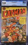 Catman Comics #24 [1944] CGC 2.0 