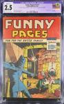 FUNNY PAGES V3 #7 [39] CGC 2.5