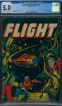 Captain Flight Comics #11 [47] CGC 5.0